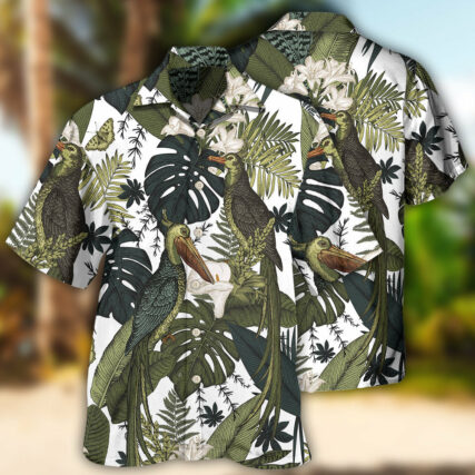 Bird Tropical Bird Cool And Amazing Style - Hawaiian shirt - Owl Ohh - Owl Ohh