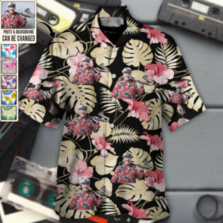Whatever You Want Tropical Custom Photo - Hawaiian Shirt - Personalized Photo Gifts-Owl Ohh