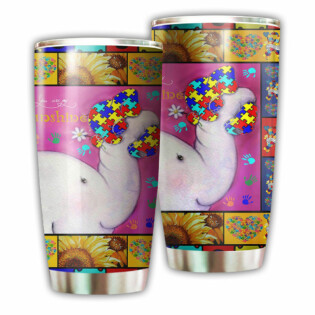 Autism Sunflower You Are My Sunshine - Tumbler - Owl Ohh - Owl Ohh