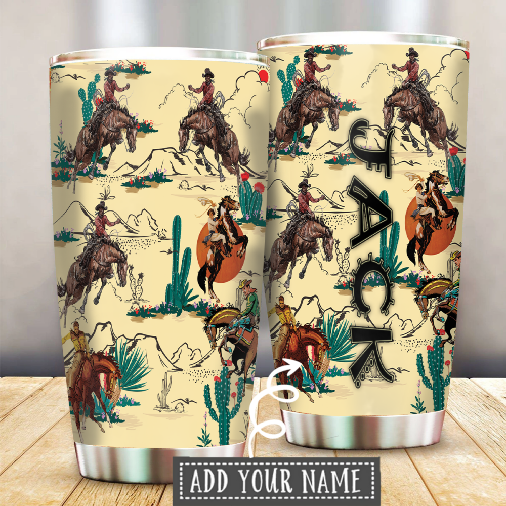 Cowboy Life Personalized - Tumbler - Owl Ohh - Owl Ohh