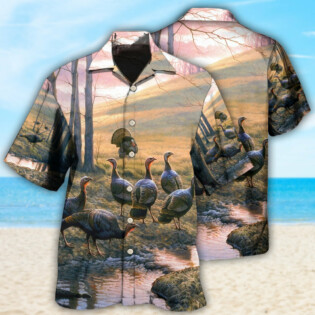 Turkey Beautiful Turkey Smile - Hawaiian Shirt - Owl Ohh - Owl Ohh