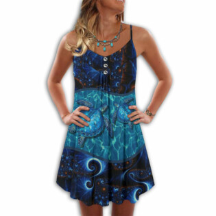 Turtle Is Beach Soul Love Night - Summer Dress - Owl Ohh - Owl Ohh