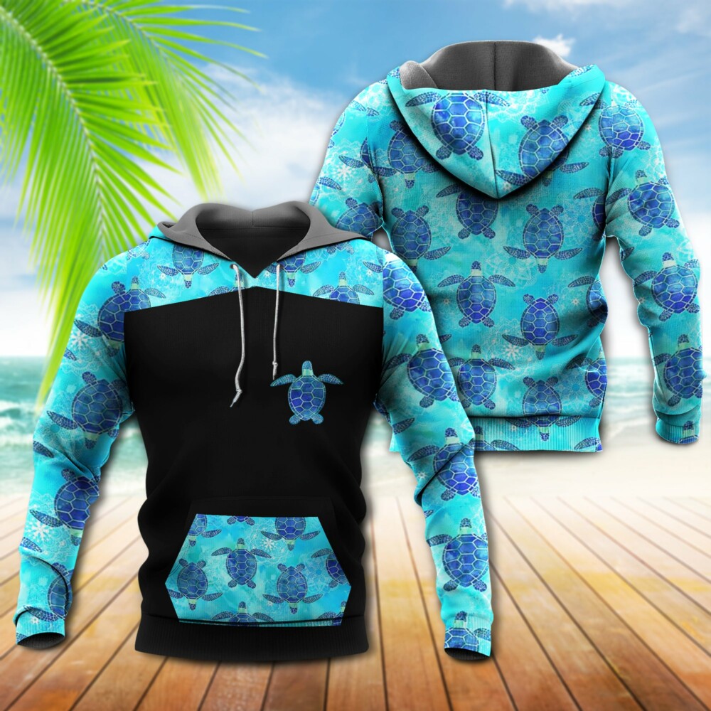 Turtle Love His Ocean - Hoodie - Owl Ohh - Owl Ohh