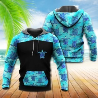 Turtle Love His Ocean - Hoodie - Owl Ohh - Owl Ohh