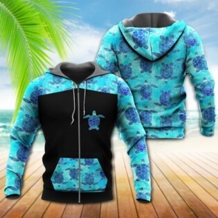 Turtle Love His Ocean - Hoodie - Owl Ohh - Owl Ohh
