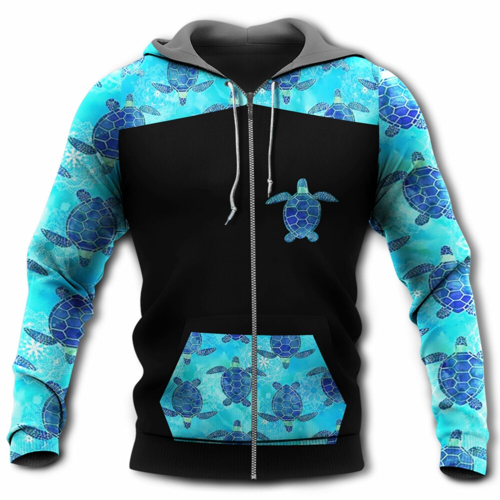 Turtle Love His Ocean - Hoodie - Owl Ohh - Owl Ohh