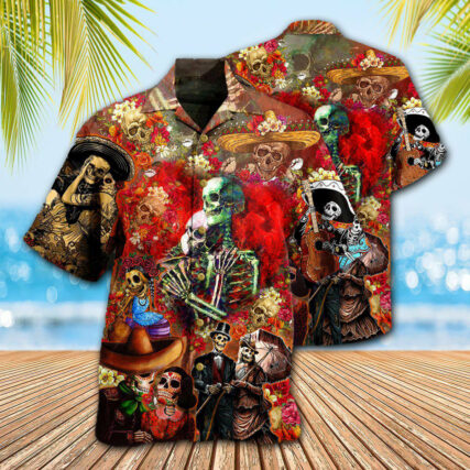 Skull Until We Are Seperated By Death - Hawaiian Shirt - Owl Ohh - Owl Ohh