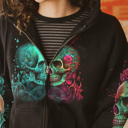 DON'T TRY TO FIGURE ME OUT SKULL ALL OVER PRINT - TLTR2803231