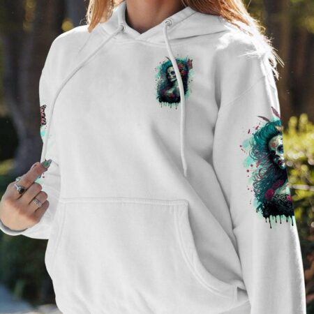 DON'T TRY TO FIGURE ME OUT SUGAR SKULL ALL OVER PRINT - TLNO2103233