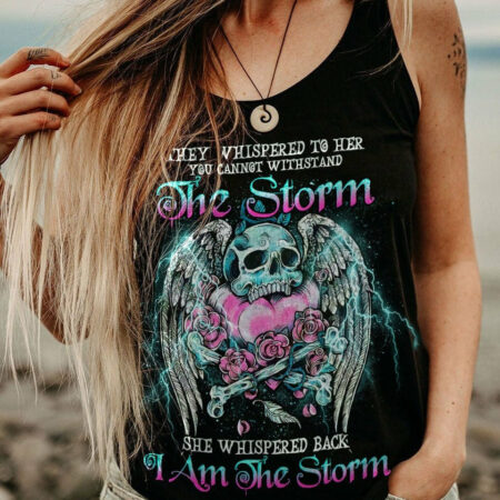 I AM THE STORM SKULL WINGS ALL OVER PRINT - TLNO1904232