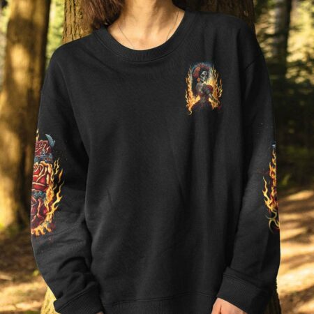 DON'T TRY TO FIGURE ME OUT SUGAR SKULL ALL OVER PRINT - TLTW1703235