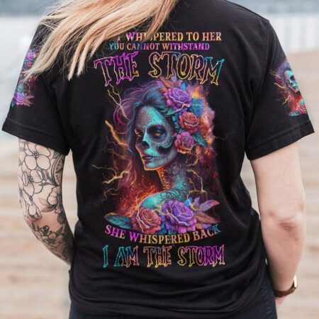 I AM THE STORM SUGAR SKULL ALL OVER PRINT - TLNZ1603233