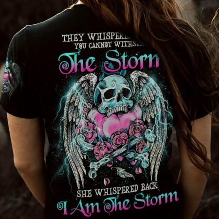 I AM THE STORM SKULL WINGS ALL OVER PRINT - TLNO1904232