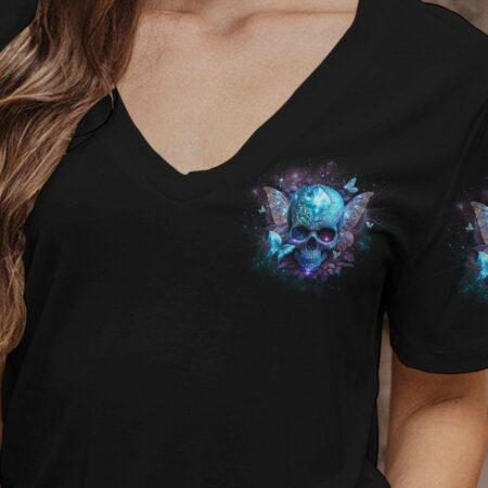 KARMA FAIRY SKULL BUTTERFLY ALL OVER PRINT - YHDU2803234