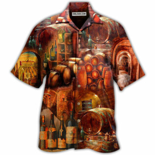Wine Tasting Daily From The Cellar - Hawaiian Shirt - Owl Ohh - Owl Ohh