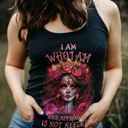 I AM WHO I AM SKULL ALL OVER PRINT - YHDU1204234