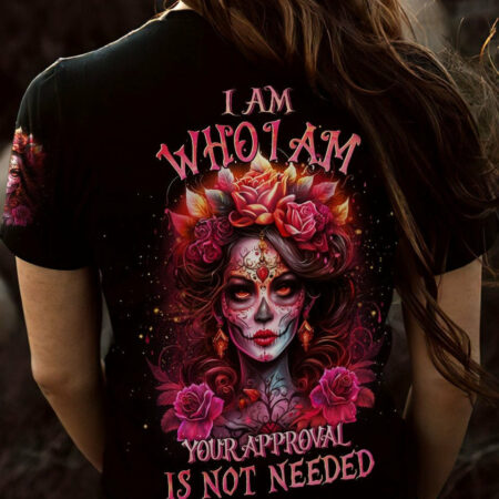I AM WHO I AM SKULL ALL OVER PRINT - YHDU1204234