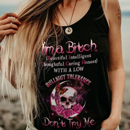 I'M A B DON'T TRY ME ALL OVER PRINT - YHDU0404234