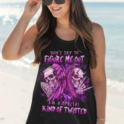 DON'T TRY TO FIGURE ME OUT ALL OVER PRINT - YHHG1304234