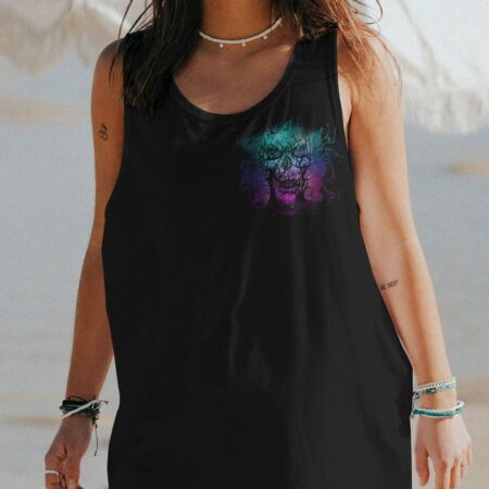 HELLO DARKNESS MY OLD FRIEND SKULL ALL OVER PRINT - YHHG0504231
