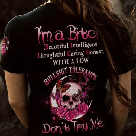 I'M A B DON'T TRY ME ALL OVER PRINT - YHDU0404234