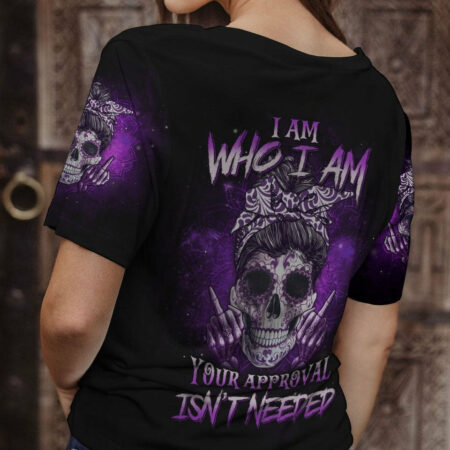I AM WHO I AM SKULL ALL OVER PRINT - YHLN0704233