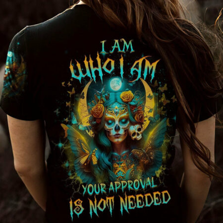 I AM WHO I AM SKULL ALL OVER PRINT - YHDU1104233