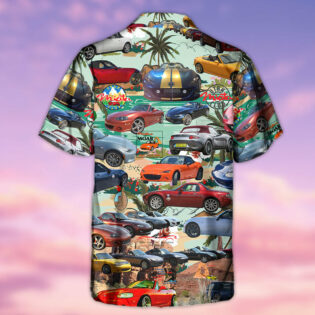Car Summer Tropical Island Lover- Hawaiian Shirt - Owl Ohh - Owl Ohh