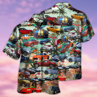 Car Summer Tropical Island Lover- Hawaiian Shirt - Owl Ohh - Owl Ohh
