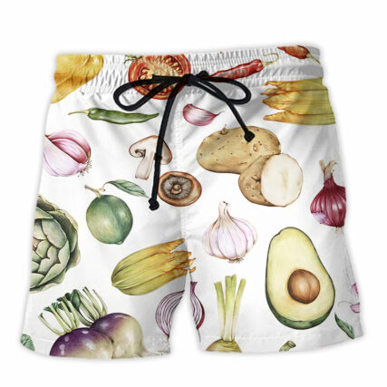 Vegan Proud To Be Vegan - Beach Short - Owl Ohh - Owl Ohh