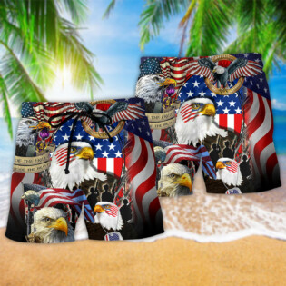 Veteran A True Hero Is Measured By Strength Of His Heart - Beach Short - Owl Ohh - Owl Ohh