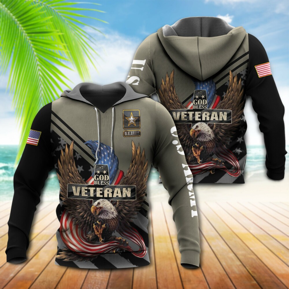Veteran Army Never Forget Memory Veteran - Hoodie - Owl Ohh - Owl Ohh