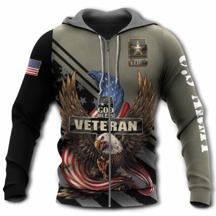Veteran Army Never Forget Memory Veteran - Hoodie - Owl Ohh - Owl Ohh