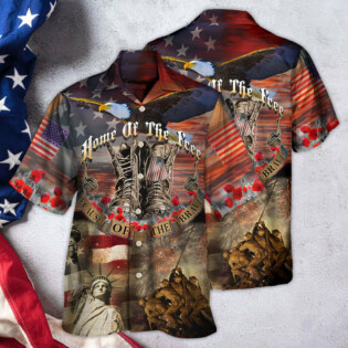 Veteran Proud To Be A With Boots - Hawaiian Shirt - Owl Ohh - Owl Ohh
