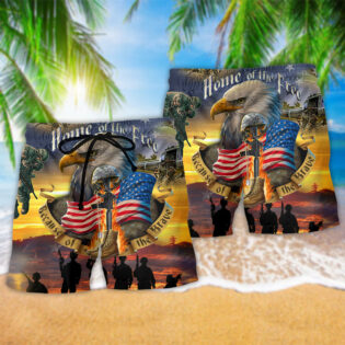 Veteran Remember The Days Veteran Classic - Beach Short - Owl Ohh - Owl Ohh