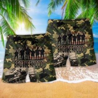 Veteran Thanks For Your Brave Veteran America - Beach Short - Owl Ohh - Owl Ohh