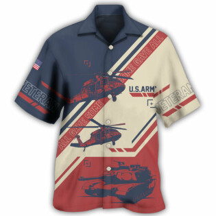 Veteran Us Army All Gave Some With Helicopter- Hawaiian Shirt - Owl Ohh - Owl Ohh