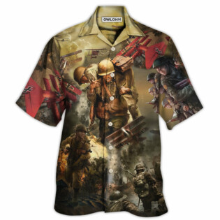 Veteran War And Peace With Strong Style - Hawaiian Shirt - Owl Ohh - Owl Ohh