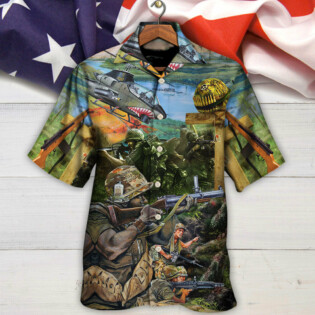 Veteran With Respect Honorand Gratitude With Helicopter - Hawaiian Shirt - Owl Ohh - Owl Ohh