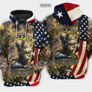 Veteran Honoring Our Heros - Hoodie - HOOD98DMT180921