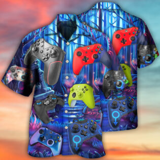 Game Video Games Style Play It Everyday - Hawaiian Shirt - Owl Ohh for men and women, kids - Owl Ohh