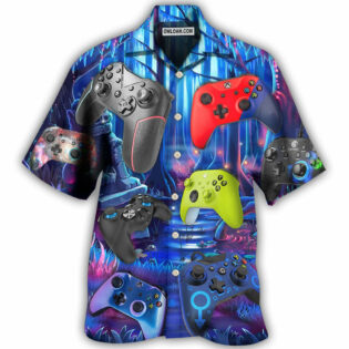 Game Video Games Style Play It Everyday - Hawaiian Shirt - Owl Ohh for men and women, kids - Owl Ohh