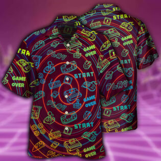 Game Video Start - Hawaiian Shirt - Owl Ohh - Owl Ohh