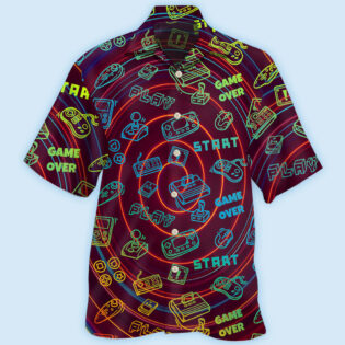 Game Video Start - Hawaiian Shirt - Owl Ohh - Owl Ohh