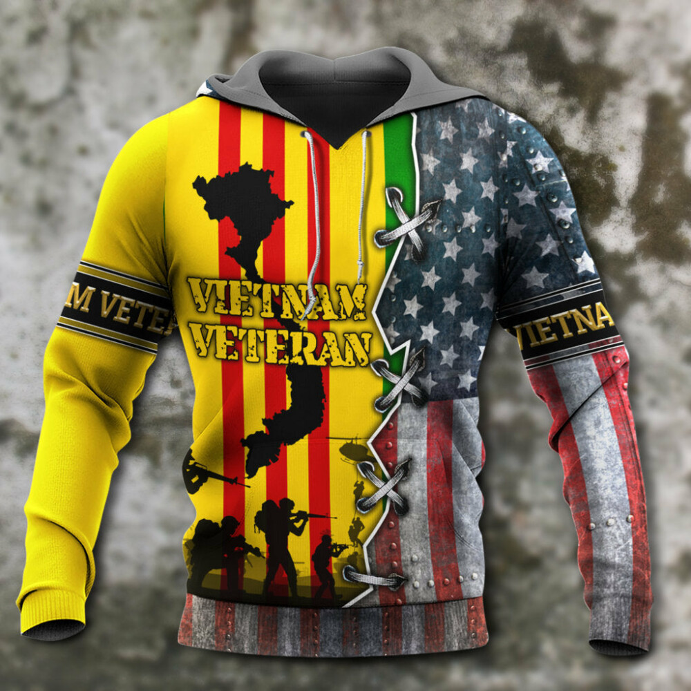 Vietnam veteran amazing style 02 - Hoodie - HOOD01LIN270122