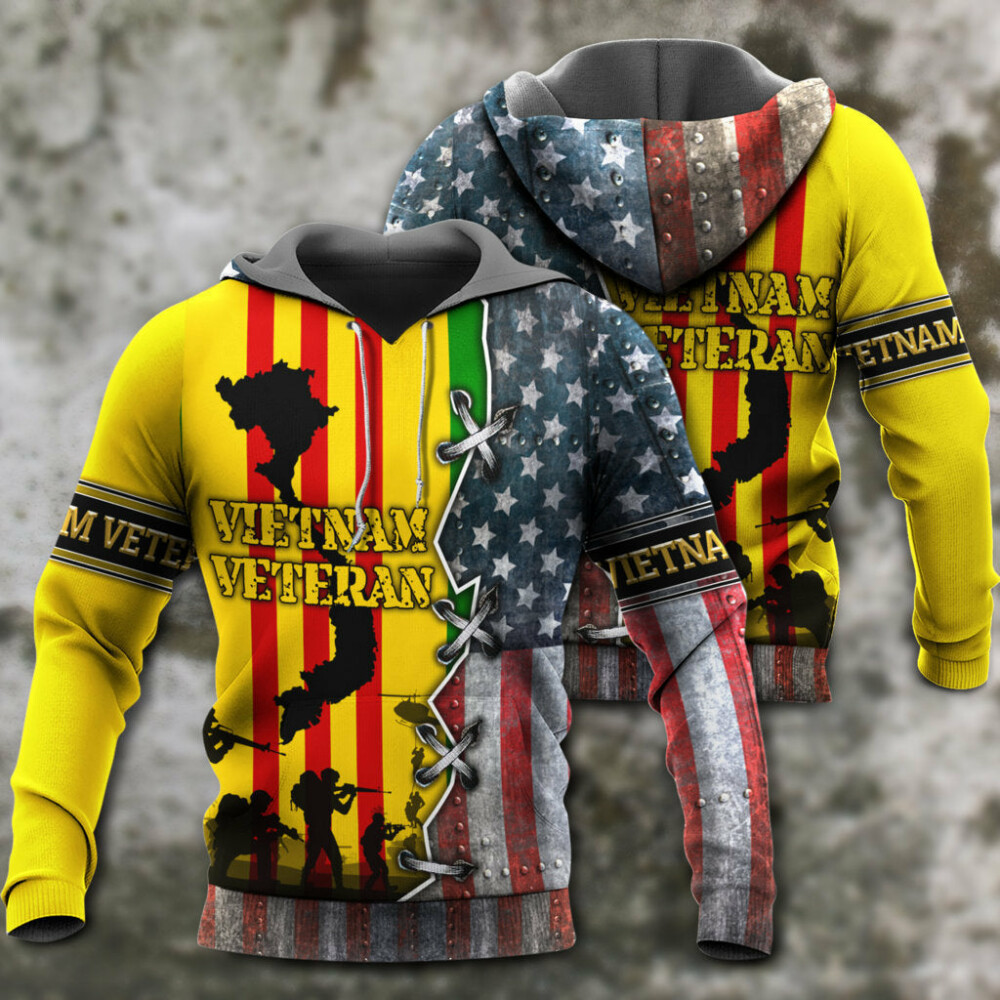 Vietnam veteran amazing style 02 - Hoodie - HOOD01LIN270122