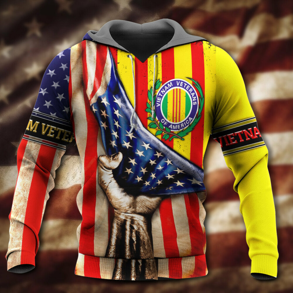 Vietnam veteran amazing style - Hoodie - HOOD04LIN260122