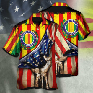 Veteran Vietnam Veteran I Love Freedom Very Much - Hawaiian Shirt - Owl Ohh for men and women, kids - Owl Ohh