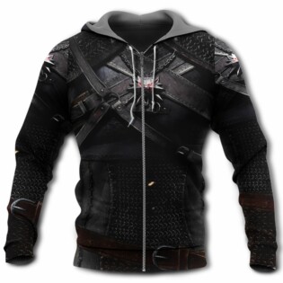 Viking Blood Black With Modern Style - Hoodie - Owl Ohh - Owl Ohh