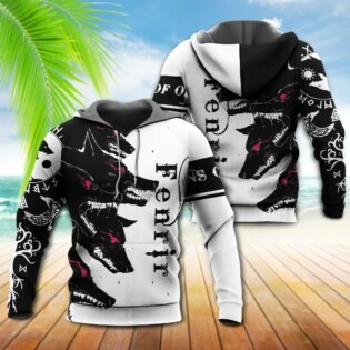 Viking Blood Fenrir Cool - Hoodie - Owl Ohh - Owl Ohh